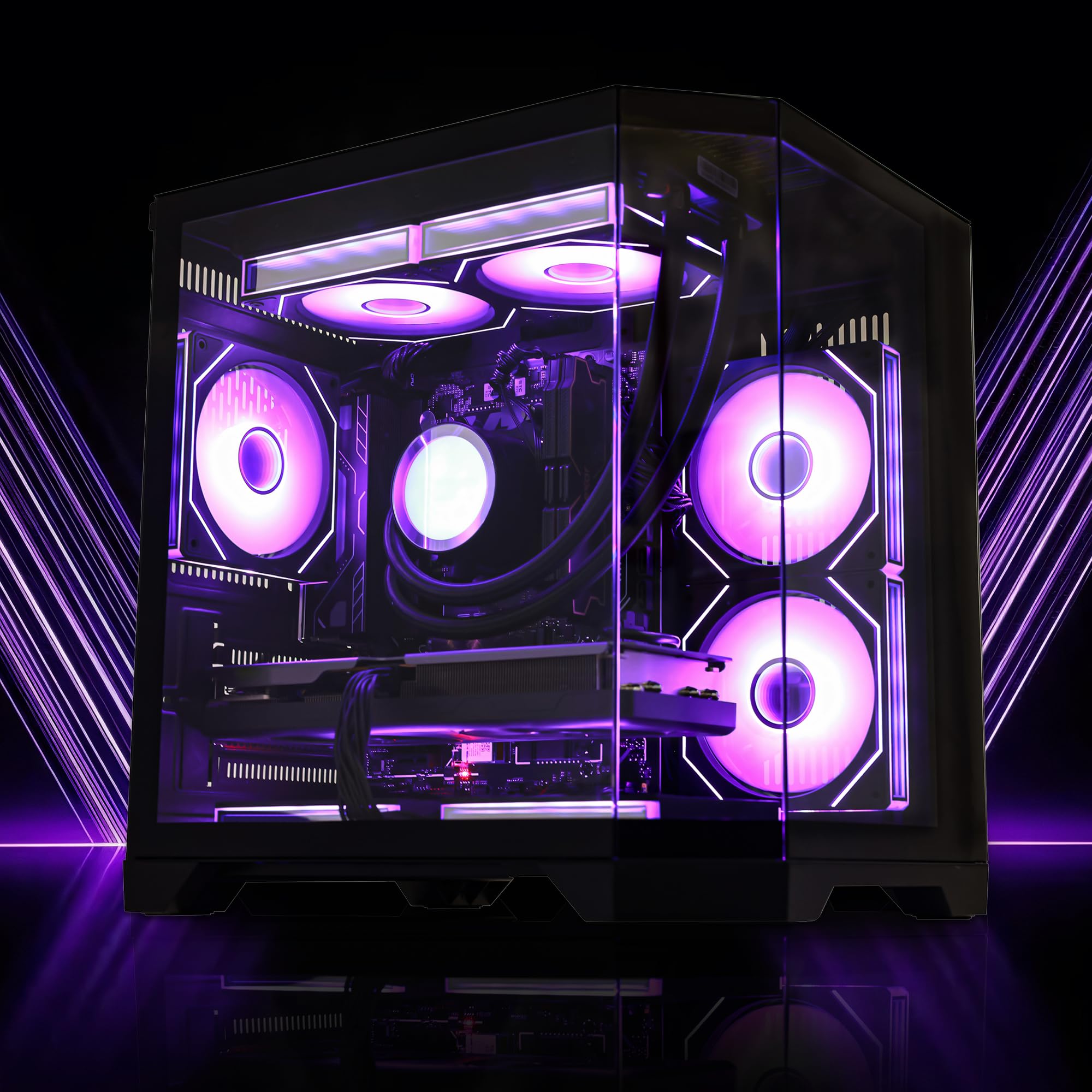 Amazon.com: HELLOLAND Ocean of Stars Gaming PC Desktop - AMD Ryzen